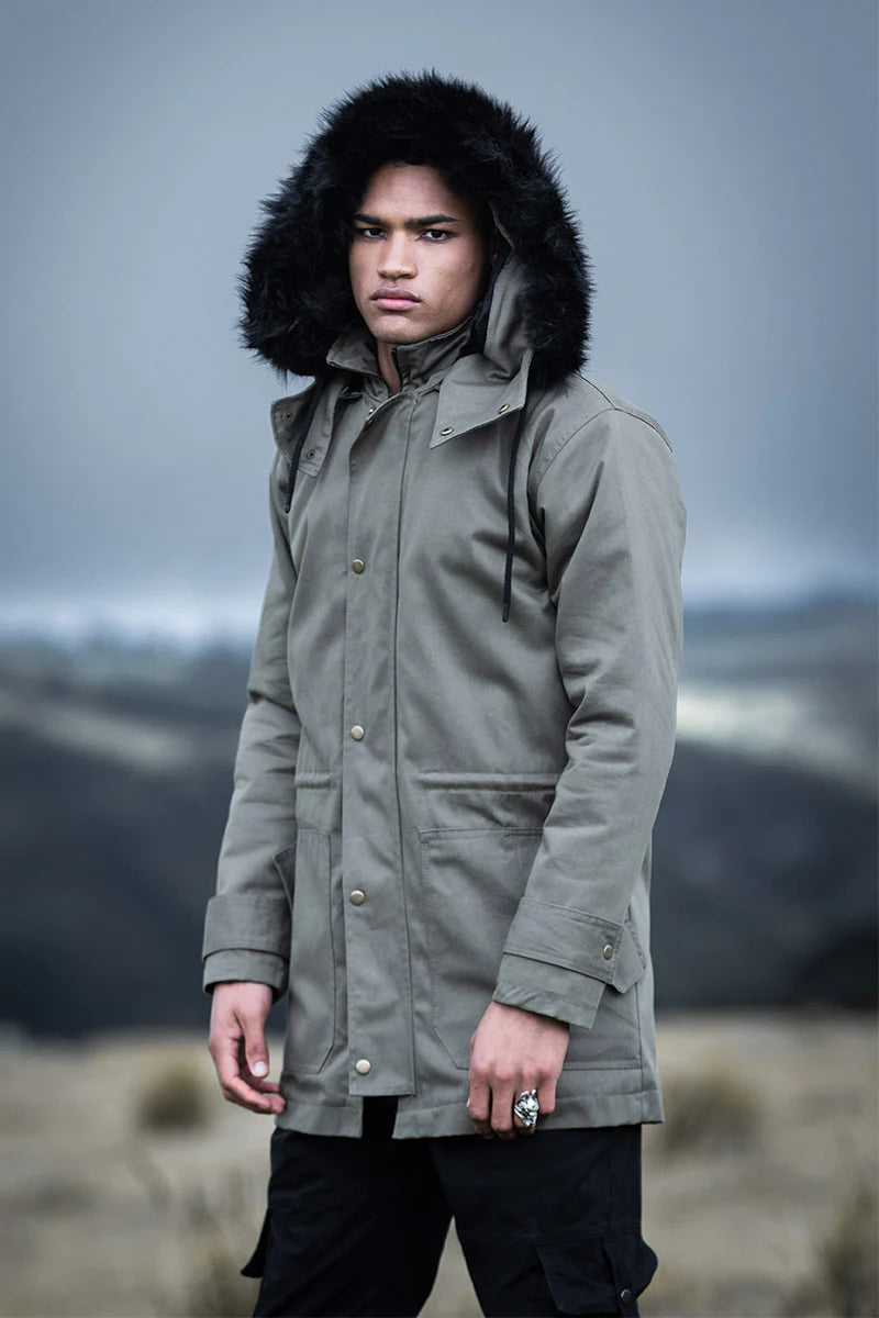 Basic parka Green