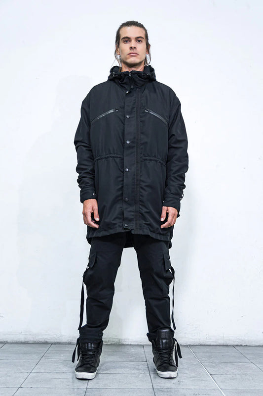 Black Parka 4 Closures