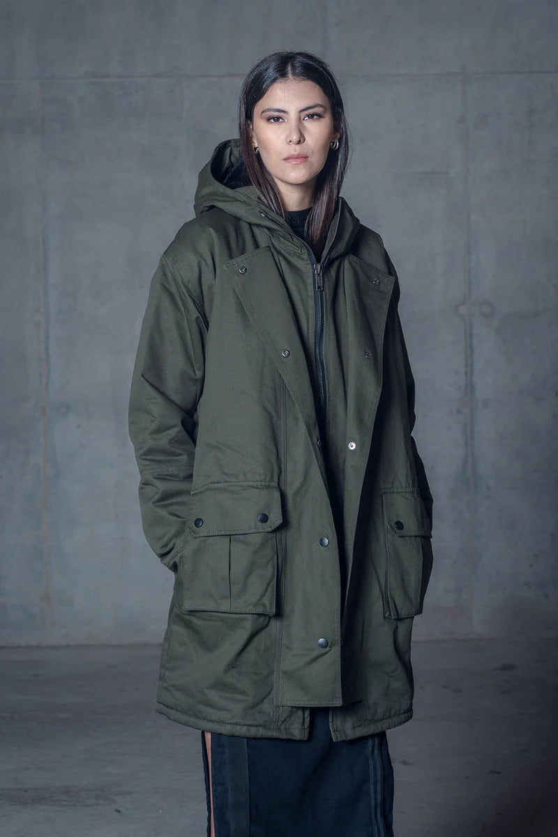 Double Lapel Parka