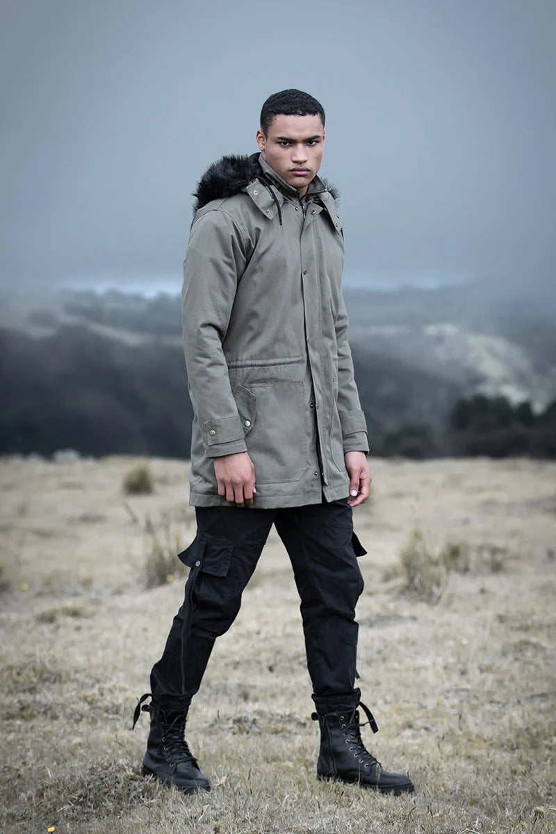 Basic parka Green