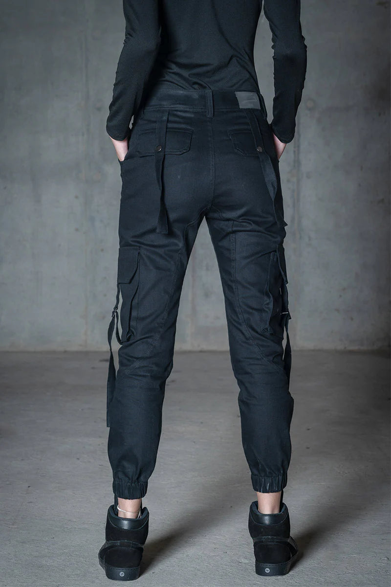 Straps Cargo Pants