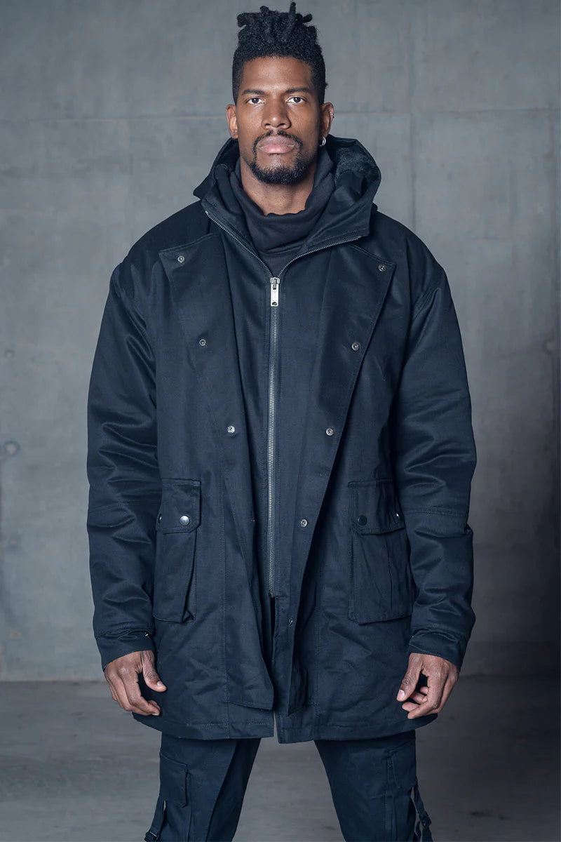 Double Lapel Parka