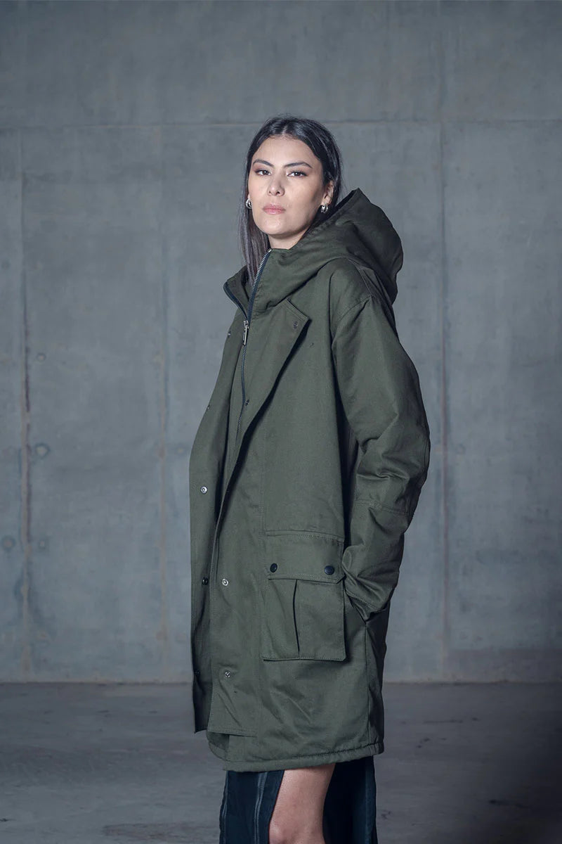 Double Lapel Parka