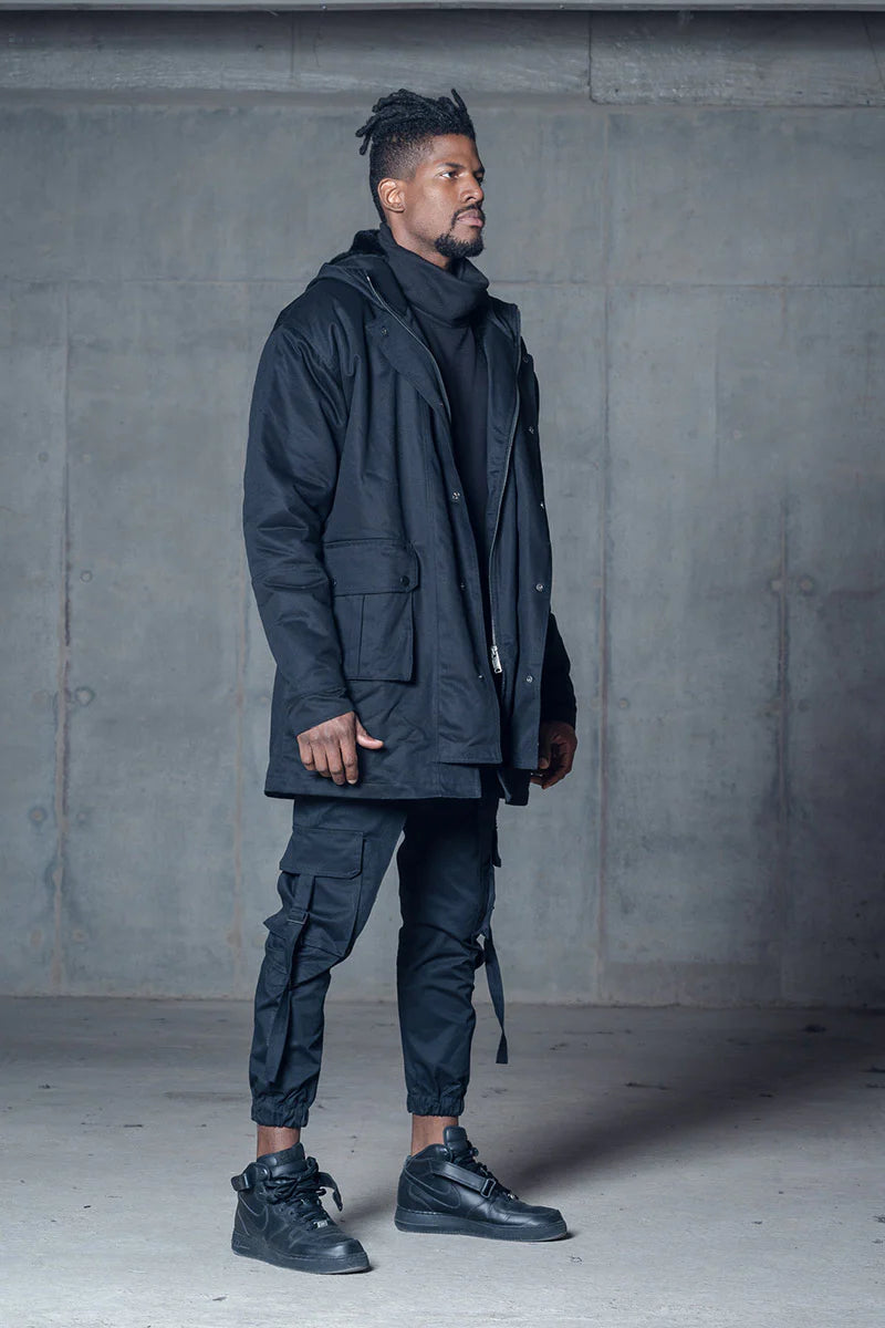 Double Lapel Parka